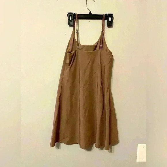 Abercrombie & Fitch Travelers Light Brown Mini Dress w/Shorts w/pocket Size XSP - Picture 2 of 5